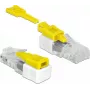 Juhtmepistik RJ45 DeLOCK 85334 valge kollane
