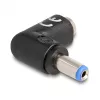 DeLOCK 80794 juhtmepistik DC 5.5 x 2.1 Must isane/emane