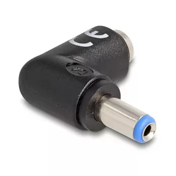 DeLOCK 80794 juhtmepistik DC 5.5 x 2.1 Must isane/emane