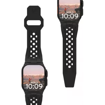 Urban Armor Gear UAG Monarch Strap | Apple Watch Ultra/42/44/45/46mm | must/titaan (194158114037)