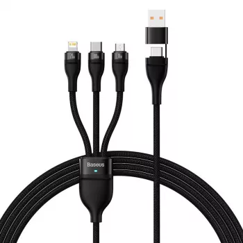 USB-kaabel Baseus CASS030101 1,2 m USB A/USB C USB C/Micro-USB B/Lightning must