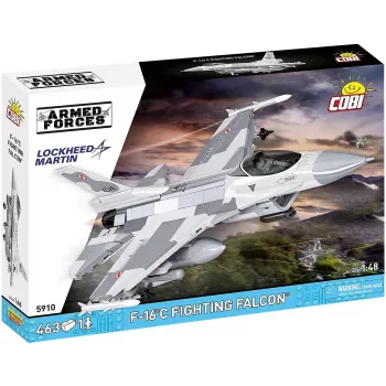 Ehituskomplekt Cobi F-16C Fighting Falcon — 463 tk, mudeli ehituskomplekt