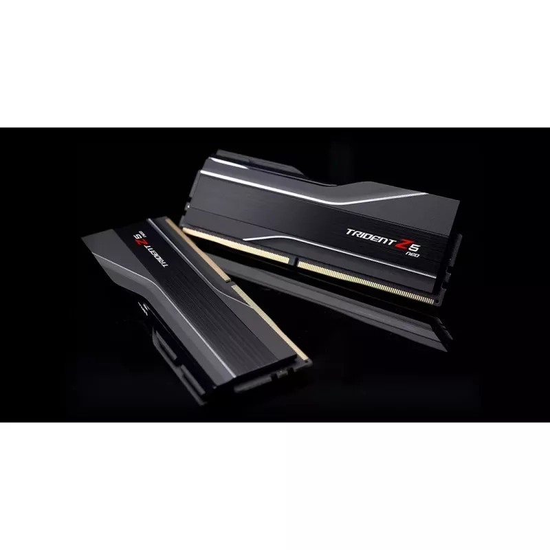 DIMM 32 GB DDR5-6000 (2x 16 GB) Dual-Kit, Arbeitsspeicher schwarz, F5-6000J3636F16GX2-TZ5N, Trident Z5 NEO, AMD EXPO