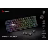 Mehaaniline mänguklaviatuur SAVIO MustOUT X2 BROWN 61-klahviga 60% USB QWERTY RGB Outemu Brown