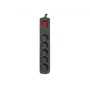 Pistikupesade riba Armac ARC5 must 5 vahelduvvoolupesaga 250 V 5 m