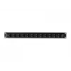 Patch-paneel Lanberg FOP1-12SD-LQB 1U teras must riiulipaigaldus