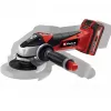 Juhtmeta nurklihvija Einhell TE-AG 18/115 Li Kit — 115 mm ketas, 18 V liitium-ioon, 8500 p/min, 1,65 kg