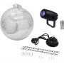 LED-disko-palli komplekt EUROLITE 20000562 — 30 cm peegelpall mootori ja integreeritud LED-valgustusega
