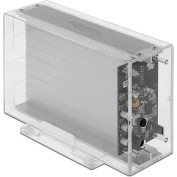 HDD/SSD korpus DeLOCK 42624 Läbipaistev 2.5/3.5 tolli