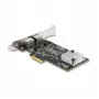 DeLOCK 81261 PCI Express x2 võrgukaart, 2 x RJ45 5 Gigabit LAN