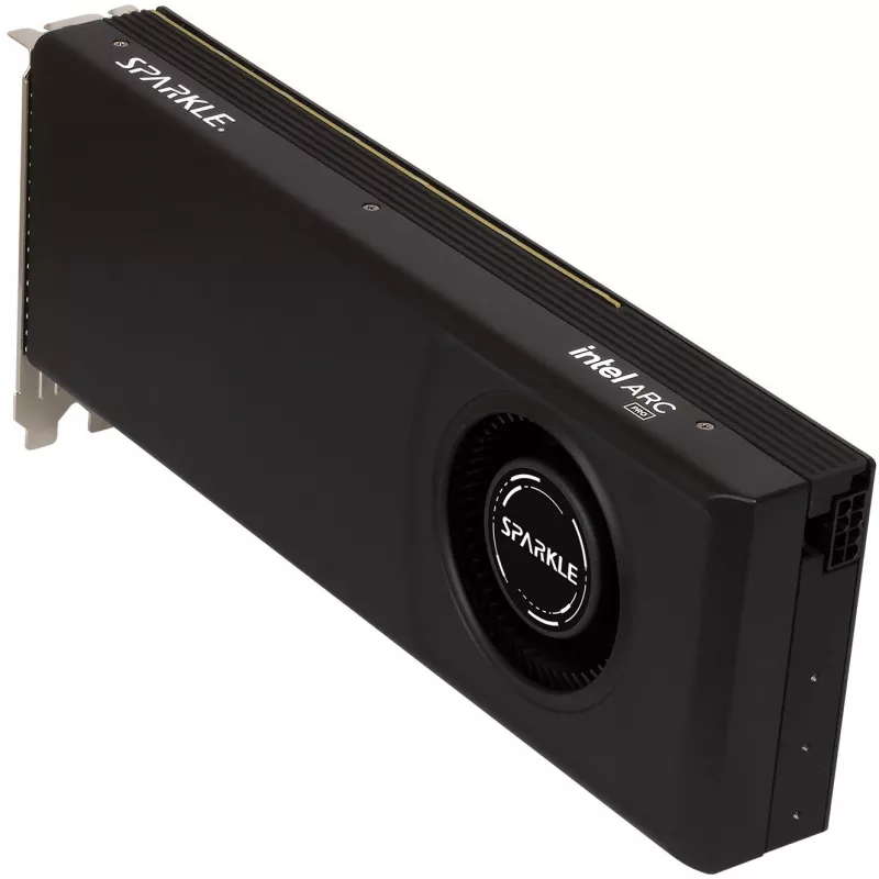 Graafikakaart Sparkle Arc Pro B60 Blower, Intel Arc Pro B60, 24 GB GDDR6, 192-bit, PCIe x8 5.0, 1 ventilaator