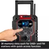 Teisaldatav raadio EINHELL TE-CR 18 Li DAB+ FM Bluetooth USB, akutoitel (ühildub TE-CR 18 Li-ga)