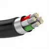 Ugreen USB kaabel - mini USB 480 Mbps 3 m US132 (must)