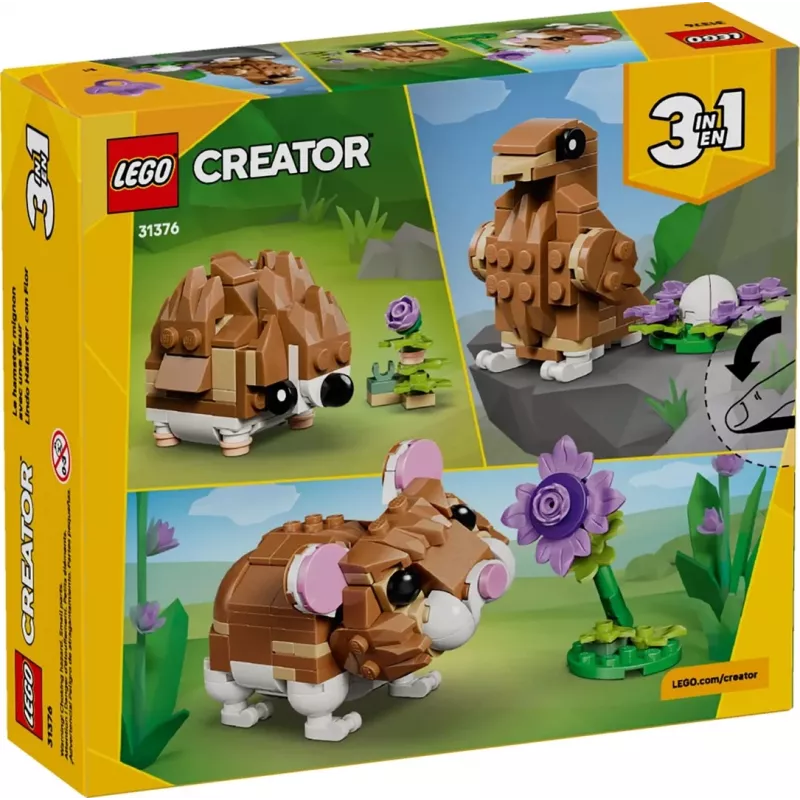 LEGO CREATOR 3 IN 1 31376 Armas Hamster Lillega