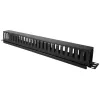 Kaablikarp Alantec PK008 seinakorraldaja 1U must metall/plast