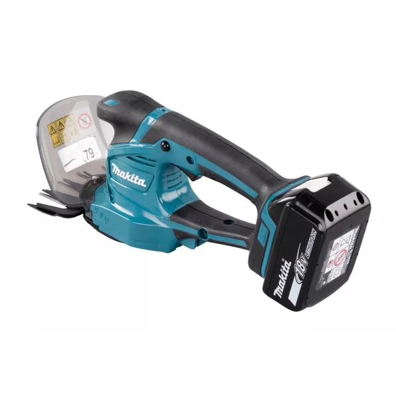 Makita DUM111SYX võsalõikur/muruniiduk 27 W Aku Must, Sinine