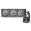 Universaalne vedelik-CPU jahuti Sharkoon S60 ARGB — 360 mm radiaator, 3×120 mm PWM-ventilaatorit, must