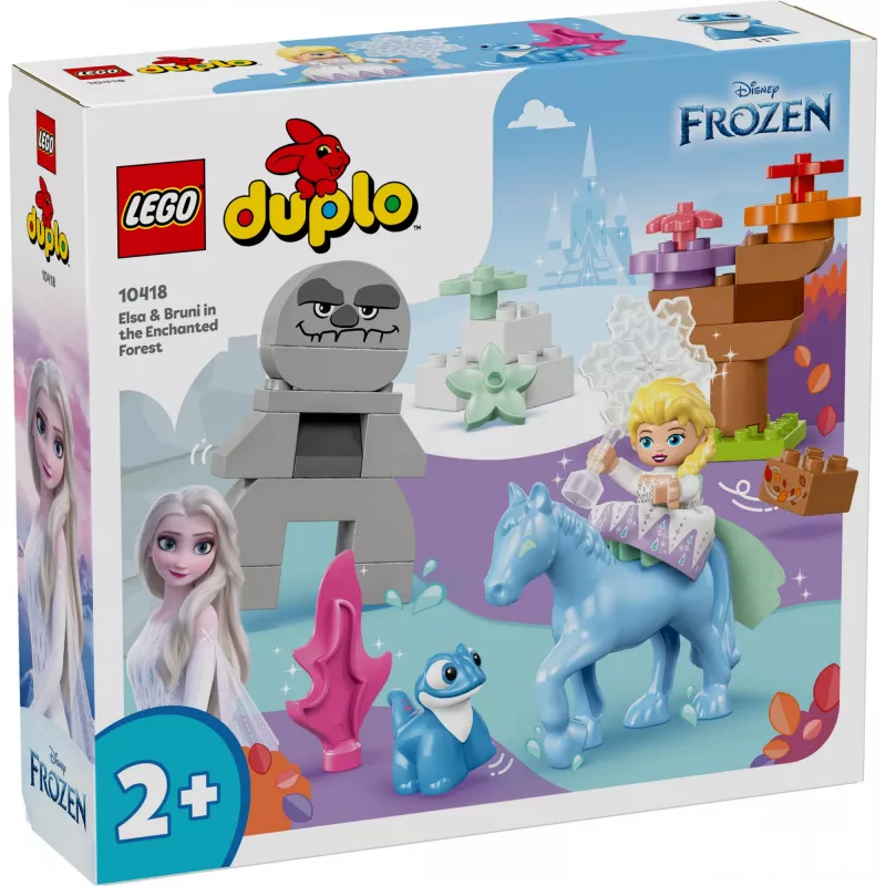 LEGO DUPLO mängukomplekt 10418 — Disney Elsa ja Bruni Nõiutud metsas, 31 osa, 2+ aastat