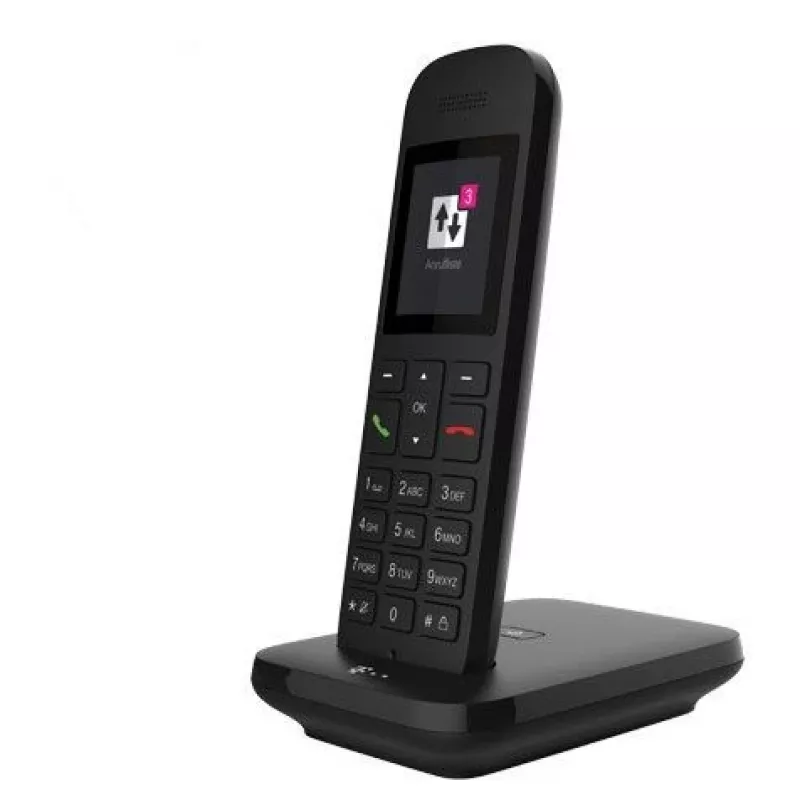 Telekom Sinus 12 Analoogtelefon Kõnevalija ID Must