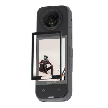 Karastatud klaasist ekraanikaitse Sunnylife Insta360 X4 / X5 jaoks — 2 tk