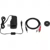 Audio-Technica Unisex AT-LP60XUSB Täisautomaatne rihmveoga plaadimängija, analoog- ja USB-ühendusega, must