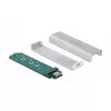 SSD korpus DeLOCK 42634 hõbedane M.2