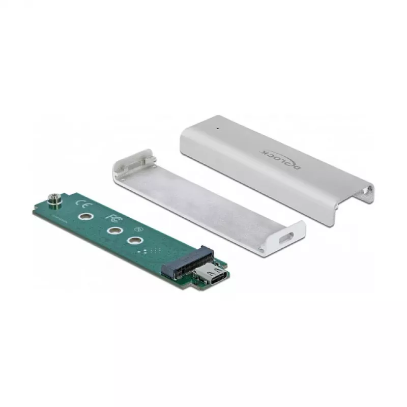 SSD korpus DeLOCK 42634 hõbedane M.2