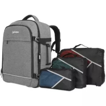 Seljakott Manhattan Rome Notebook Travel 17.3 tolli kaks varrukat 40 L helehall