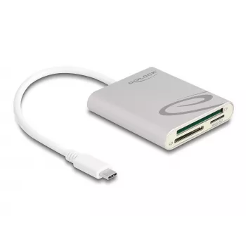 Kaardilugeja DeLOCK 91005 USB 3.2 Gen 1 USB-C Hall CF MMC MicroSD