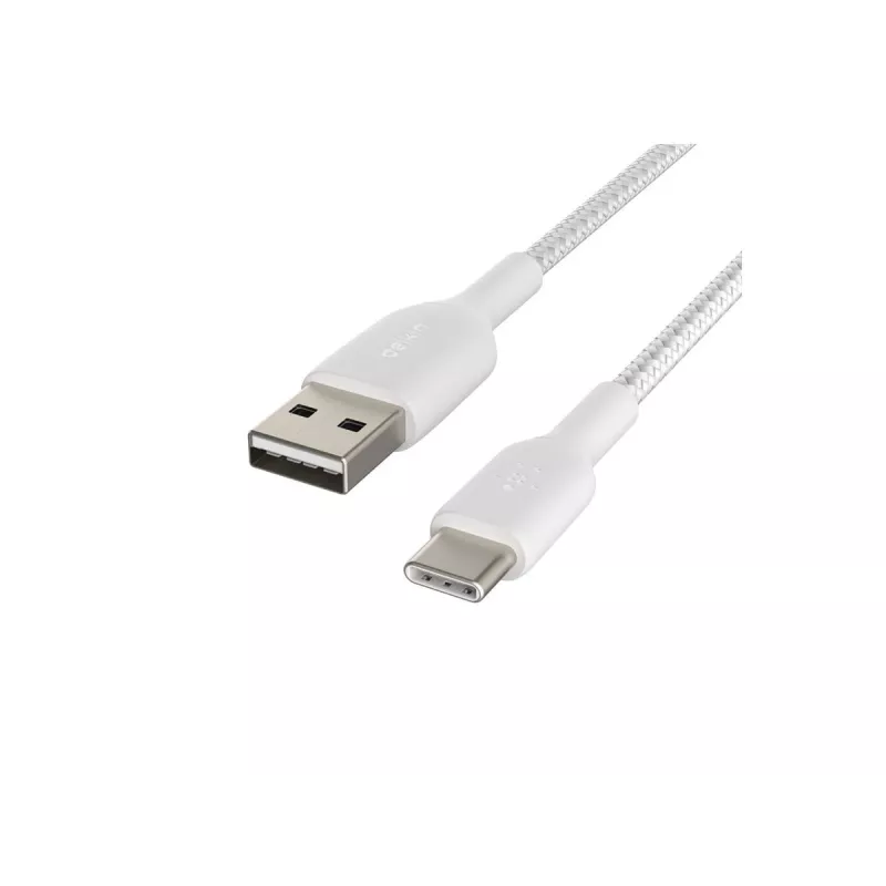USB-kaabel Belkin CAB002BT0MWH 0,15 m USB A USB C Valge