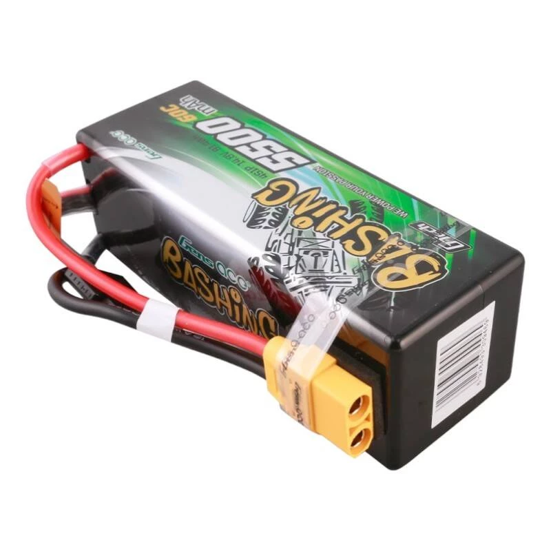 Gens ace G-Tech 5500mAh 4S1P 14.8V 60C HardCase RC auto Lipo aku