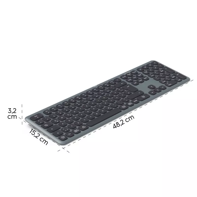 Mitme seadmega klaviatuur WK-550 must