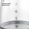 Maestro MR-062-BLACK elektriline klaasist veekeetja, 1630 W, 1,2 L