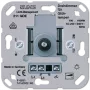Pöördlüliti JUNG 211 GDE, metallist viimistlus, 230–240 V AC, 50 Hz