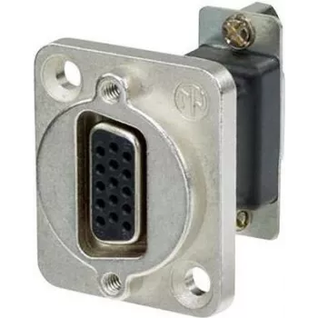 Neutrik D-SUB adapter D-SUB-pistikupesa 15kontaktiline - D-SUB-pistikupesa 15kontaktiline NADB15FF 1 tk (NADB15FF)