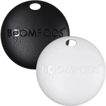 Esemete leidja Boompods BOOMTAG must valge aku kestvus 8760 tundi