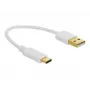 USB-laadimiskaabel DeLOCK Type-A USB USB-C-le 15 cm