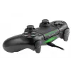 Juhtmega mängupult TRACER SHOGUN PRO Must — 16 nuppu, analoog/digitaalne, 1,5 m kaabel, vibratsioon, PC/PS4/PS3