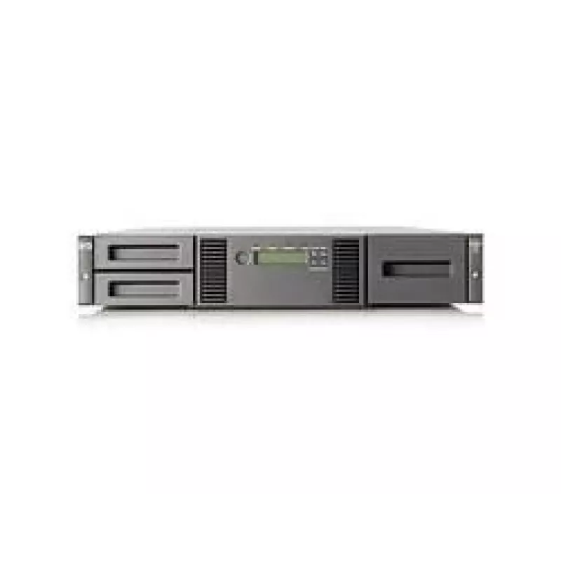 Hewlett Packard Enterprise HPE StorageWorks MSL2024 - linditeek - LTO Ultrium - maksimaalne seadmete arv: 2 - Rack - rack-mountable - 2U - vöötkoodilugeja - ProLiant DL120 jaoks