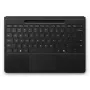 klaviatuur cover Microsoft Surface Pro Flex — German layout, Bluetooth, built-in aku, Must, Ühilduv with Surface Pro 11/10/9/8