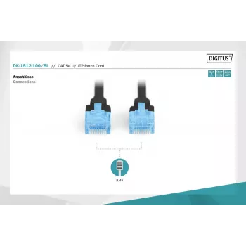 CAT 5e U-UTP patchkaabel 10 m must