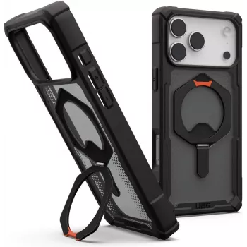 UAG Urban Armor Gear Plasma XTE MagSafe Kickstand Case | Apple iPhone 17 Pro Max | must/pop oranž | 114528114097 (114528114097)