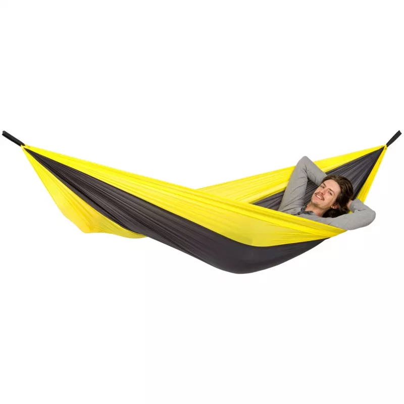 Adventure Hammock Yellowstone AZ-1030413, Camping-Hängematte gelb/schwarz