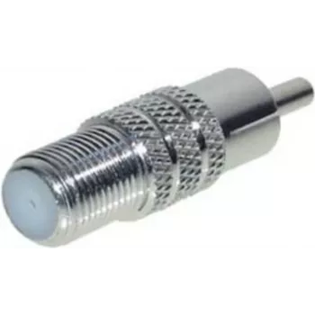 Adapter F-ema RCA-isasele ShiverPeaks 85326 — koaksiaalne F-pistik RCA audio/video adapteriks