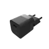 Reisilaadur USB-C FIXED FIXC25M-C-BK, püsikaabel, 25W, kompaktne