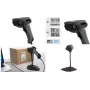 Juhtmega vöötkoodiskanner Safescan 330-W (mudel 140-0747) — 1D ja 2D, tööulatus 3–35 cm