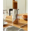 Alessi MT18/3 Espressomasin Ossidiana, roostevaba teras, alumiinium, 3,5 x 18,5 x 40,5 cm