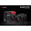 Kõik-ühes vedelikjahutus SAVIO BLADE SET 120 mm ventilaator 1800 p/min 32 sone Must