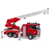 Tuletõrjeauto BRUDER Scania Super 560R Punane Valge Plastik 3+