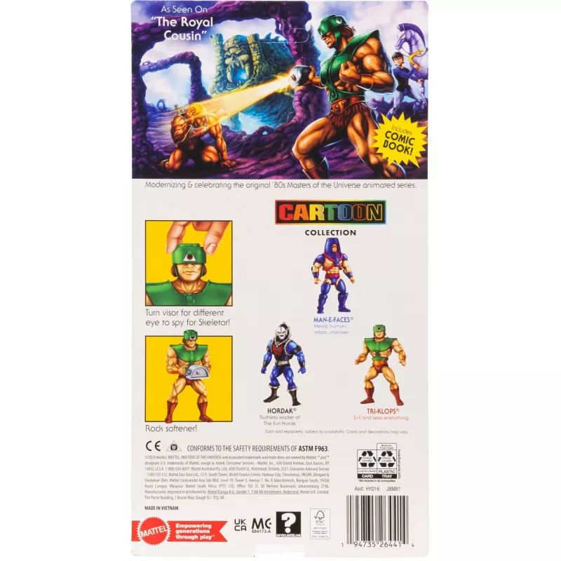 MATTEL M.o.t.U. Origins Tri-Klops 14 cm kogumisfiguur